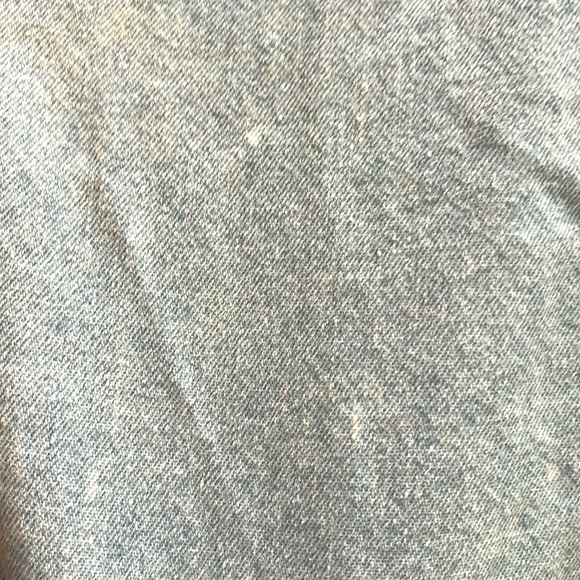 American Eagle Denim Light Wash w/Flower Button Up Size S - Picture 6 of 8